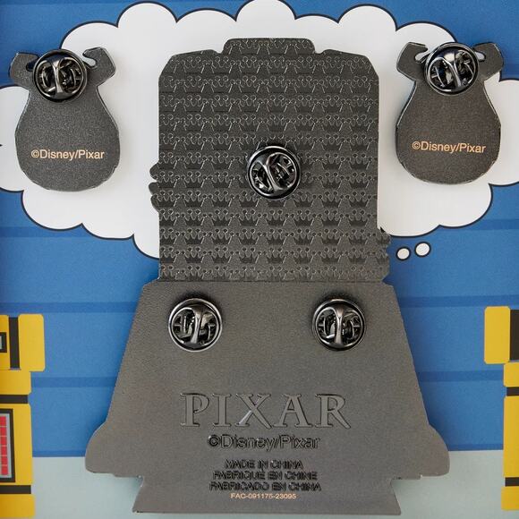 Disney Pixar Monsters Inc Sully Door Mixed Emotions 4pc Pin - Picture 4 of 4